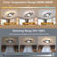  Double Circle Dimmable LED Flush Mount-400623799