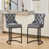 Gray Seat/Black Legs/Velvet