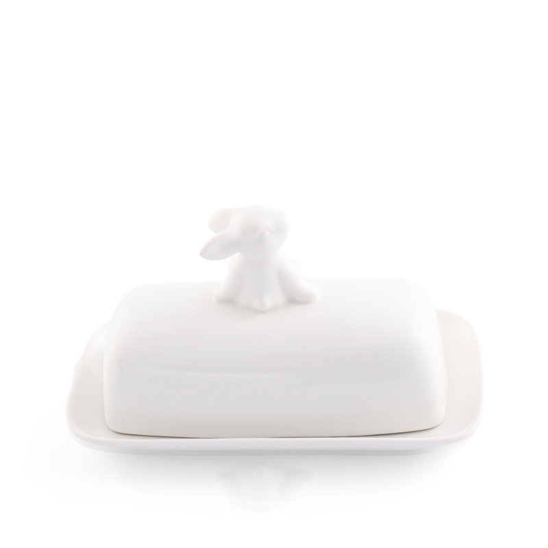 Handmade Porcelain Butter Dish
