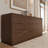 Milano 6 Drawer Walnut Dresser-1738267697