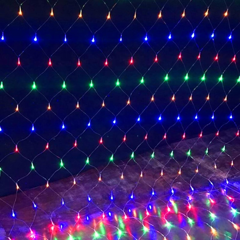 LED Twinkle Net Lights, Multi