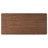  Dining Table with Square Leg, Elegant Dining Table for Dining Room and Kitchen, Walnut