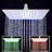 Rain Adjustable Shower Head 1.8 GPM GPM