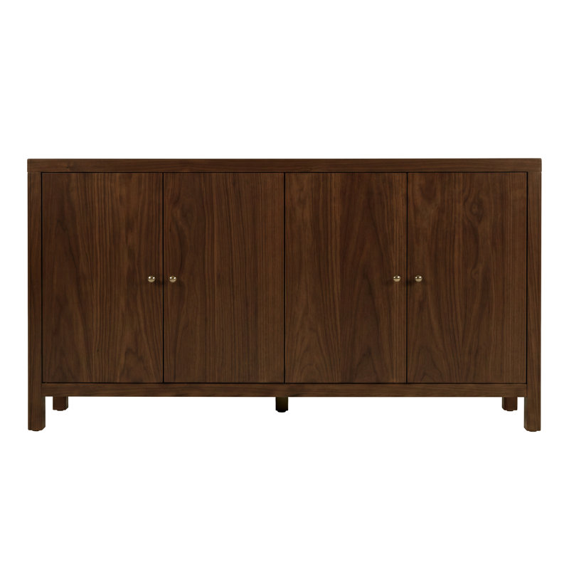 Buffet Celine, l 60 po, brun noyer, Noyer brun
