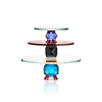 Oklahoma Crystal Tiered Stand