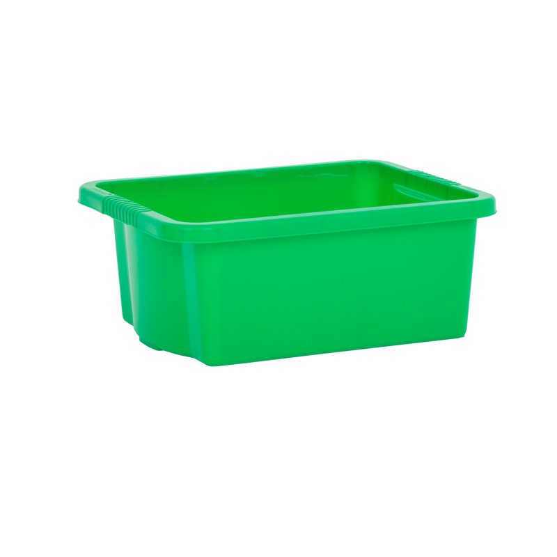 Stack & Store Box, 16  qt, Green