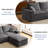 "110" L-Shaped Sectional Sofa-573499198