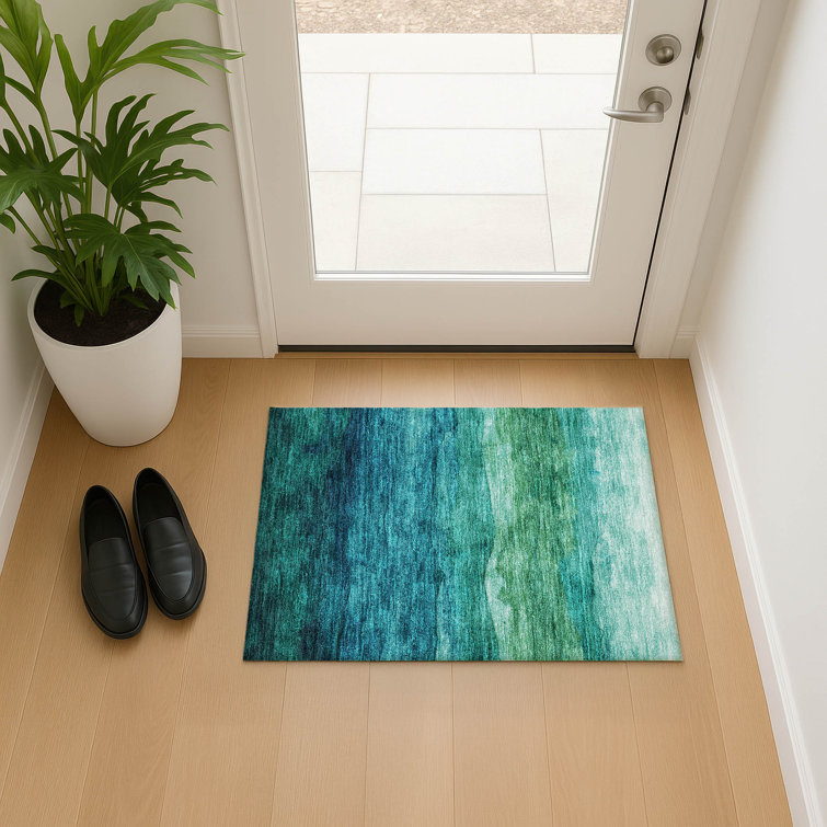 Premium Machine Washable Mehara AMF1699 Stripes Rug