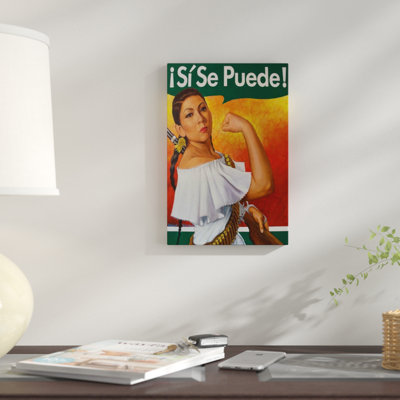 «Rosita (Si Se Puede!)», Impression sur toile tendue