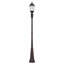 Brighton Garden Light Post Dark Green/Black Outdoor Lamp-1847590862-1847590861