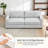 Doyle 79.6" Upholstered Sofa Chenille Modern Couch-1486966688