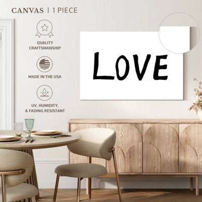 Plaque murale Kema Love BW