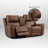 77.5" Zero Gravity Triple Power Genuine Leather Loveseat With Console And Usb & Type-c Charging-1502049341