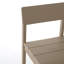 Ensemble de salle à manger 5 pièces en PEHD pour l'extérieur, table de patio toutes saisons avec trou pour parasol et 4 chaises sans accoudoirs pour la cour ou la piscine