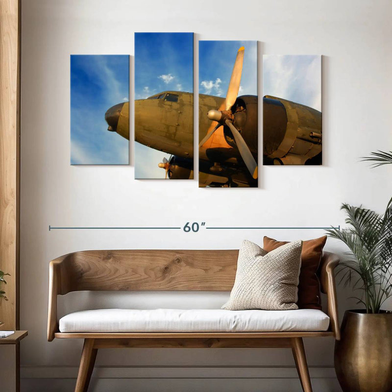 Avion de guerre Mehar Old, H 32 po x l 52 po