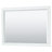 Deborah 48'' Single Bathroom Vanity with Marble Top with Mirror-80209507-23113219