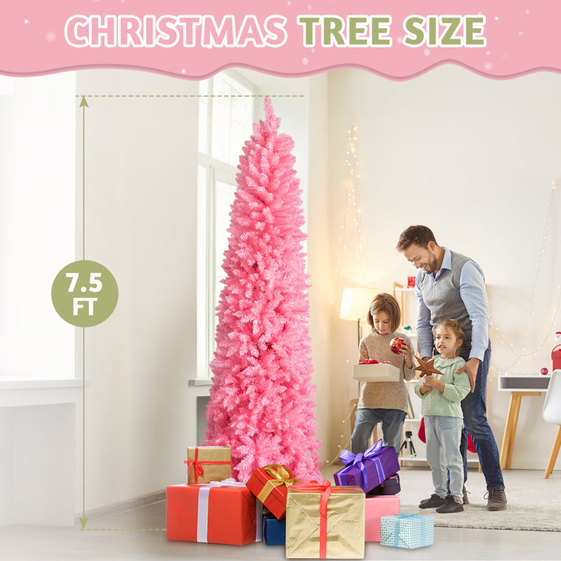Arbre de Noël artificiel 7,5 pi avec 1075 branches
