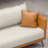 Simple modern elegant office sofa set