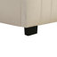 Lit plateforme tapissier en velours avec lit gigogne-112511389-106492949