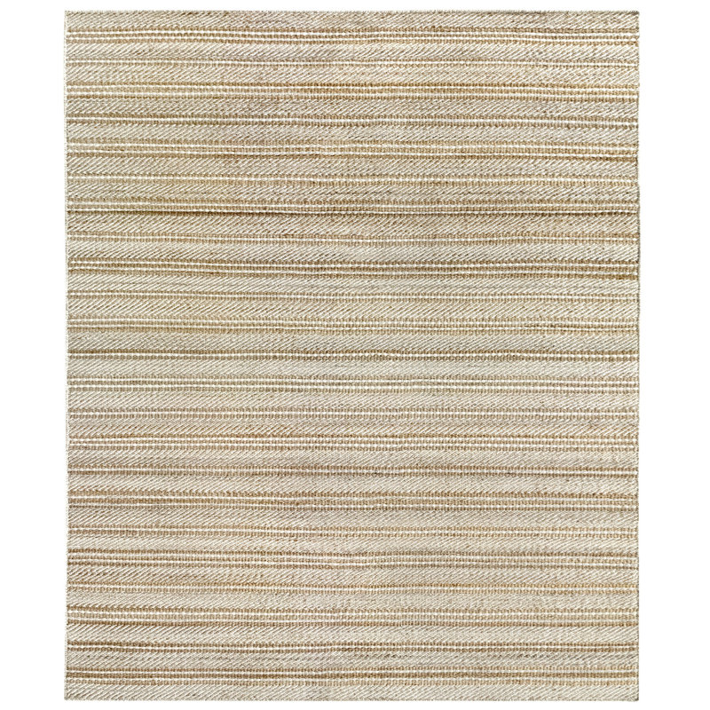 Geeta Striped Hand Woven Area Rug, Rectangle 250 x 300cm