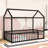 Metal Floor Bed With Safety Fence-481323652-481323655