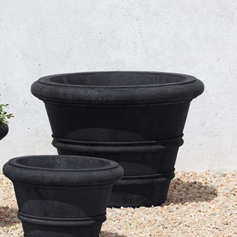 Handmade Planter, Verde, 23" H x 31.5" W x 31.5" D