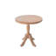 Table de bout ronde en bois 23,6 po
