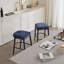 Ensemble de 2 tabourets de bar rembourrés Modern - siège rembourré confortable, pour îlot de cuisine, comptoir de salle à manger-813309874