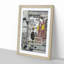 Three Women on a Veranda by Chobunsai Eishi - Picture Frame Painting Print-55611487-55611489