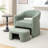 Torrence Upholstered Barrel Chair With Ottoman-549360599