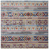 Zahara Handmade Wool Geometric Area Rug