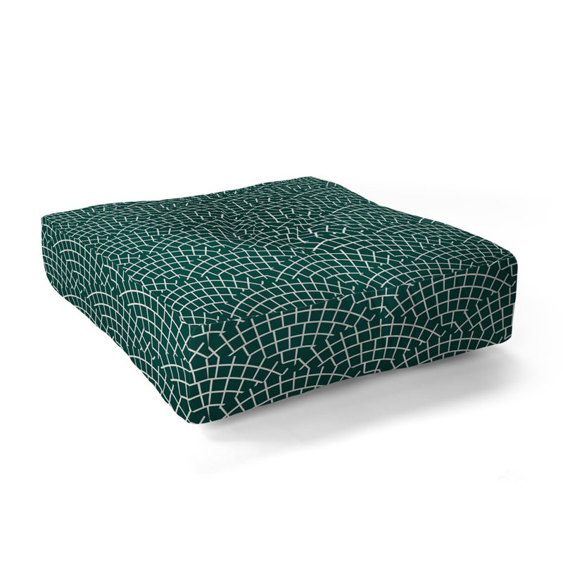 Coussin de plancher en mosaïque holli zollinger
