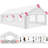 13 × 26 FT Heavy Duty Party Tent,  Wedding Tent with Removable Sidewalls