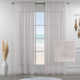Linen Sheer Extra Long & Extra Wide Custom Made Single Panel