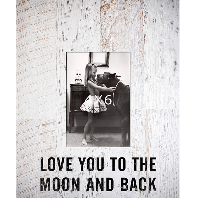 Cadre photo «Love You to the Moon and Back»