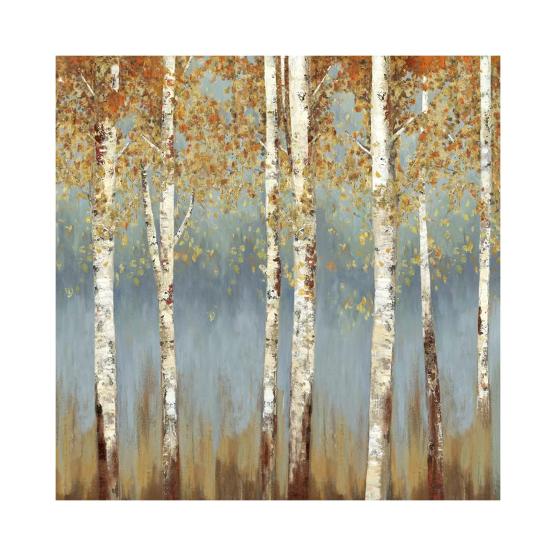 Falling Embers III 1 Piece Wrapped Canvas Painting, 30.48 cm H x 30.48 cm W