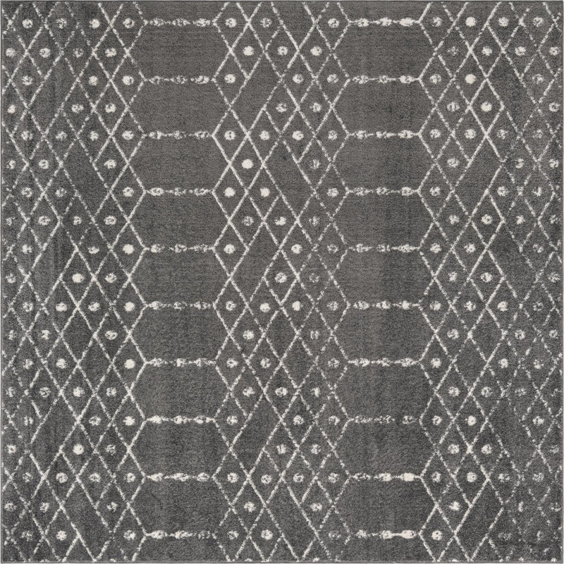 Ippazio Geometric Indoor Rug, Square 7'10"
