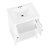24" Bathroom Vanity Sink With Solid Wood Frame Open Style Shelf
