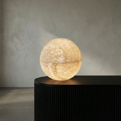 Onyx Globe Lamp