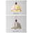 Retro French Style Fabric Chandeliers
