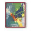 Impression tropicale encadrée Tropical graphiques II - bois massif-984400323-984400324