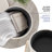 Round Pleated Velvet Ottoman with Storage-1534620954-1534620945