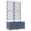 Garden Planter Steel Outdoor Container Modern Decor Terrace Stylish Pot-292607576-292607583