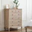 Satilla 90 cm W Chest of 6 Drawers-725087990