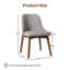 Chaises de salle à manger rembourrées Modern-994449409-994449411-990078363