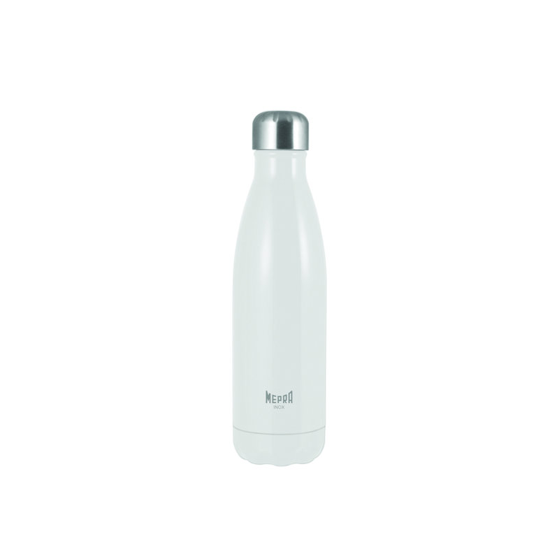 BOB Thermic Bottle 0.5 Qt.- 24 Pieces - White, White