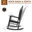Chaise berçante d'extérieur Anarosa-88551232