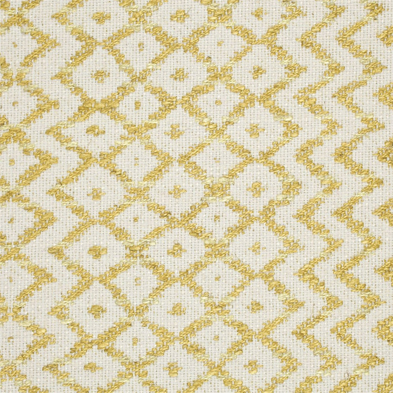 Cheslyn Fabric, Citron/Cream