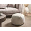50cm Wide Square Solid Colour Pouffe Ottoman