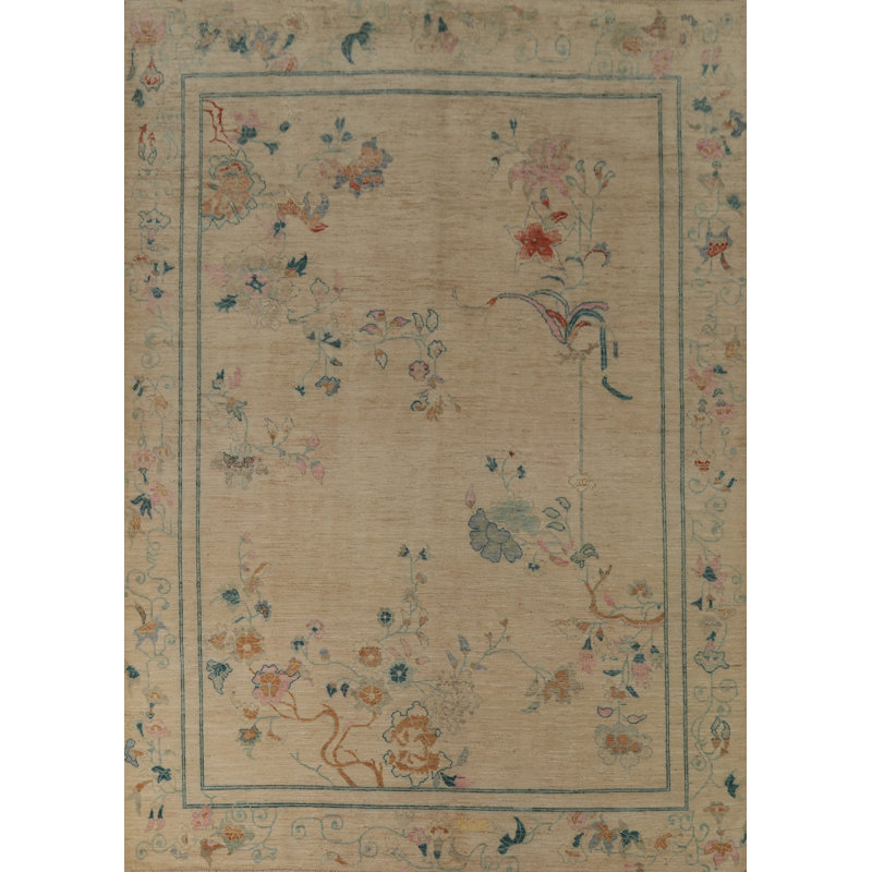 Tapis turc Art Deco 9 x 12